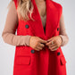 Love Laura Three Way Edit Coat In Red