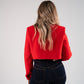 Love Laura Three Way Edit Coat In Red