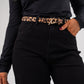 Love Laura Carrot Barrell Jeans In Black