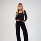 Love Laura Carrot Barrell Jeans In Black