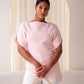 Love Laura Statement Sleeve Top In Pink