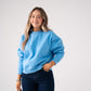 Love Laura Round Neck Sweatshirt In Blue