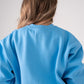 Love Laura Round Neck Sweatshirt In Blue