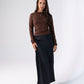 Love Laura Slip Skirt In Black