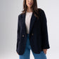Love Laura Blazer In Navy