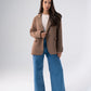 Love Laura Blazer In Chocolate