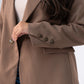 Love Laura Blazer In Chocolate