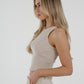 Kate Vest Top In Stone
