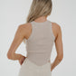 Kate Vest Top In Stone