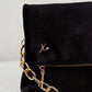Love Laura Chain Detail Bag In Black