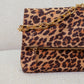 Love Laura Chain Detail Bag In Leopard Print
