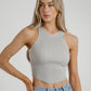 Kate Vest Top In Grey