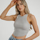 Kate Vest Top In Grey