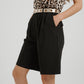 Holly Longline Shorts In Black