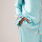 Love Laura Trim Pyjamas In Turquoise