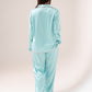 Love Laura Trim Pyjamas In Turquoise