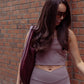 Love Laura Leisure Top In Mauve