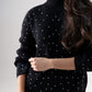 Kendra Embellished Jumper In Black