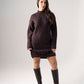 Kendra Embellished Jumper In Chocolate