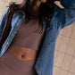 Love Laura Leisure Top In Mauve