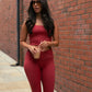 Love Laura Leggings In Red
