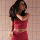Love Laura Leisure Top In Red