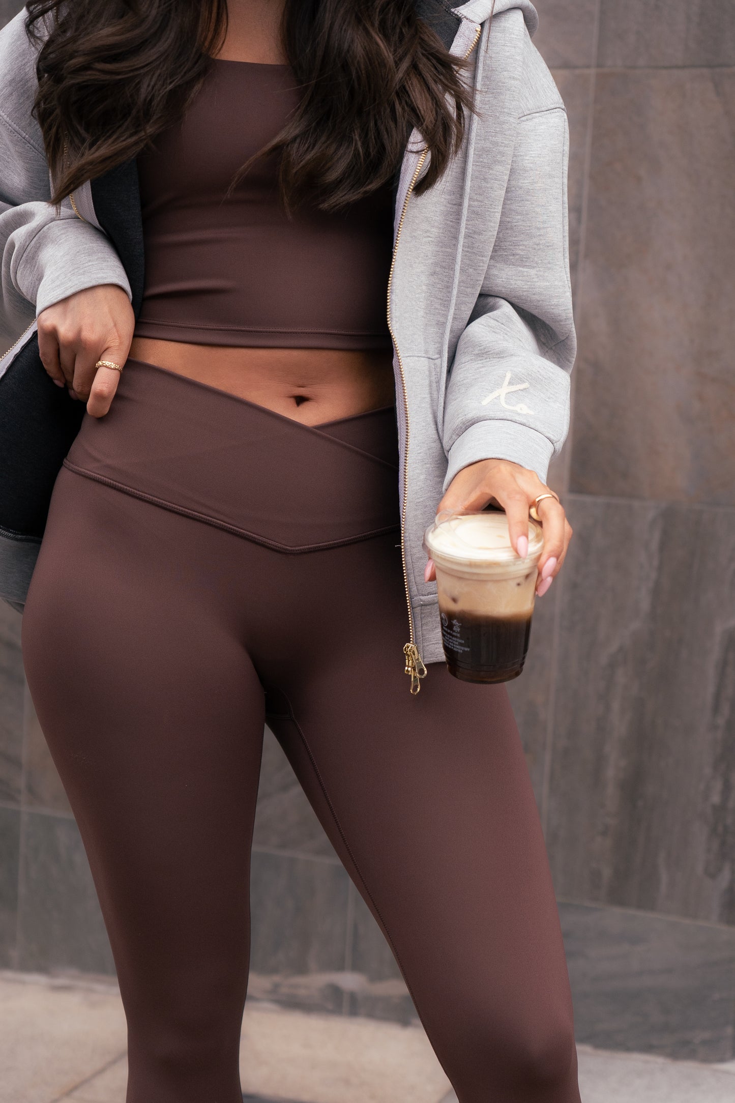 Love Laura Leggings In Chocolate