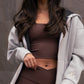 Love Laura Hoodie In Grey