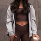 Love Laura Hoodie In Grey