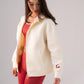 Love Laura Hoodie In Cream