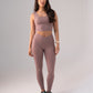 Love Laura Leisure Top In Mauve