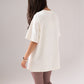 Love Laura T-Shirt In Cream