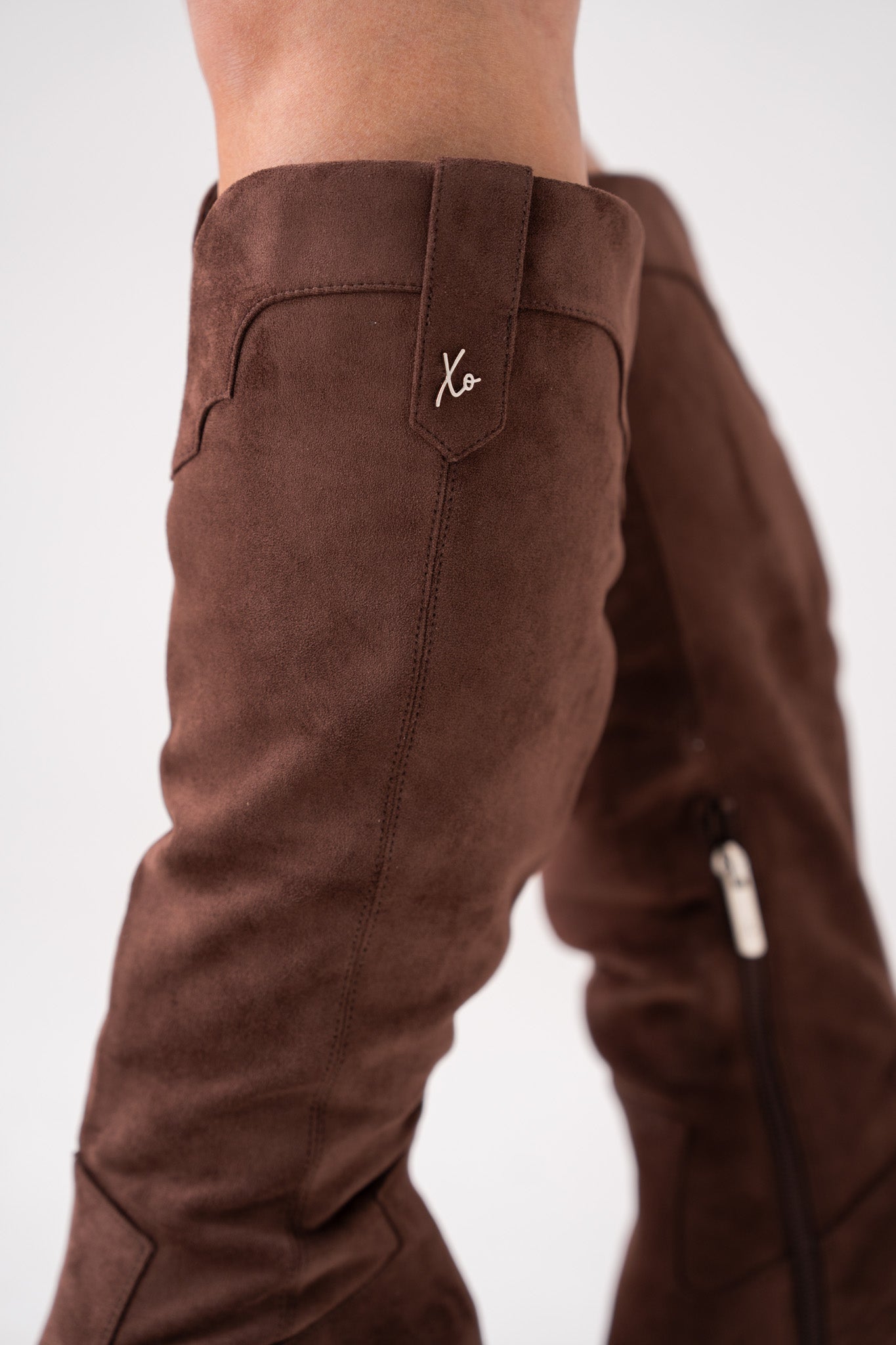 Love Laura Western Boot In Chocolate