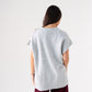 Ella V-Neck Sleeveless Jumper In Light Grey