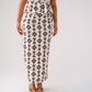 Elsa Aztec Print Skirt In Ivory