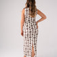 Elsa Aztec Print Skirt In Ivory