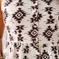 Elsa Aztec Print Top In Ivory