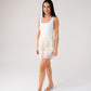 Elsa Lace Trim Shorts In Cream