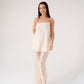 Elsa Longline Lace Cami In Ivory