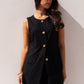 Elsa Longline Waistcoat In Black