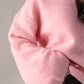 Elsa Round Neck Jumper In Pink