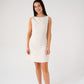 Elsa Sleeveless Dress In Neutral