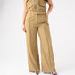 Elsa Straight Leg Trousers In Olive