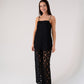 Elsa Wide Leg Lace Trousers In Black