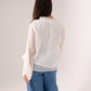 Elsa Frill Detail Shirt In Cream
