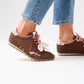 Faith Double Laced Trainers In Leopard