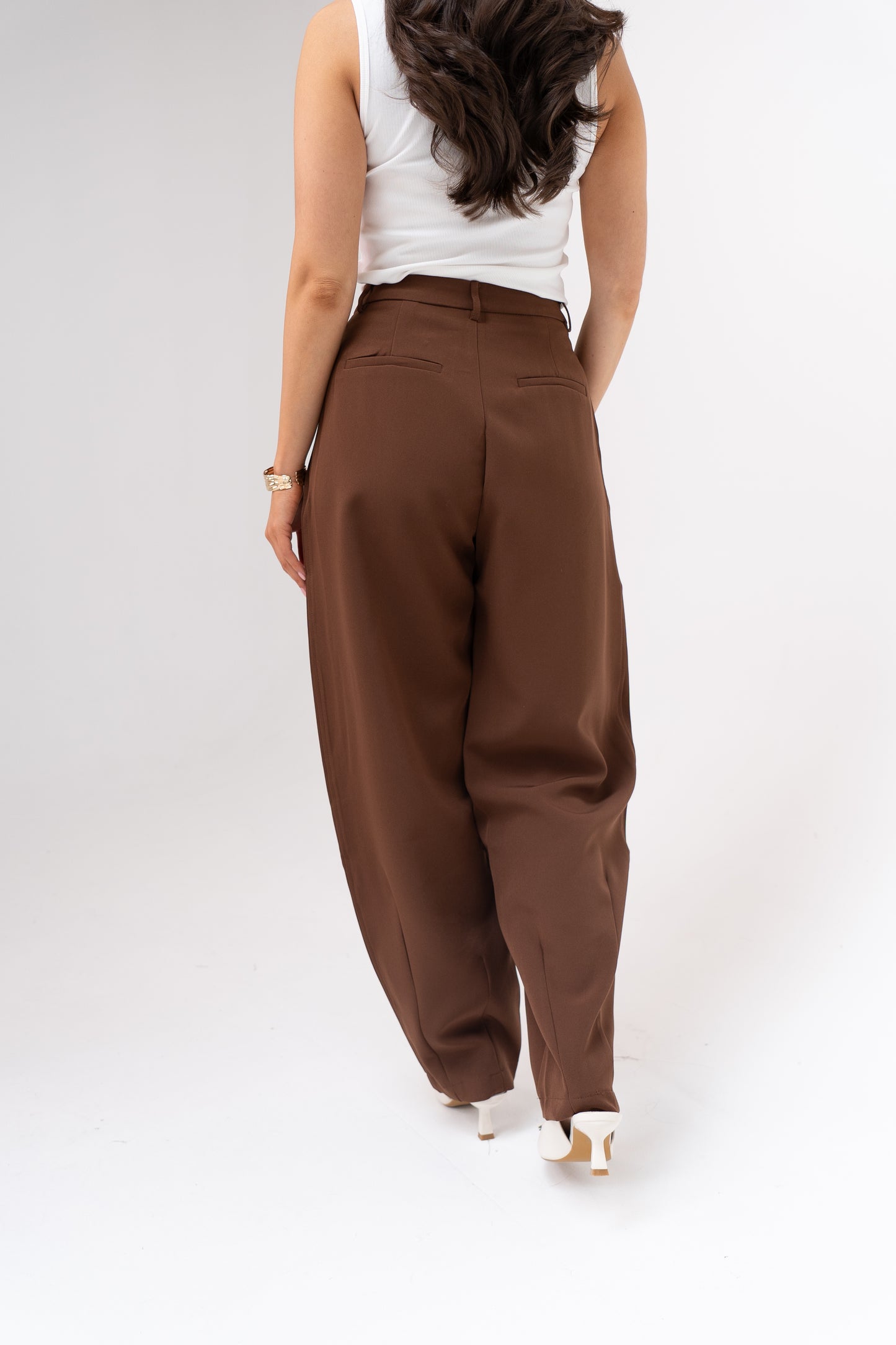 Freya Barrell Trousers In Chocolate