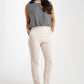 Freya Fitted Trousers In Stone