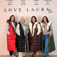 Love Laura Reversible Gilet In Grey & Pink