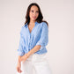 Holly Polka Dot Blouse In Blue